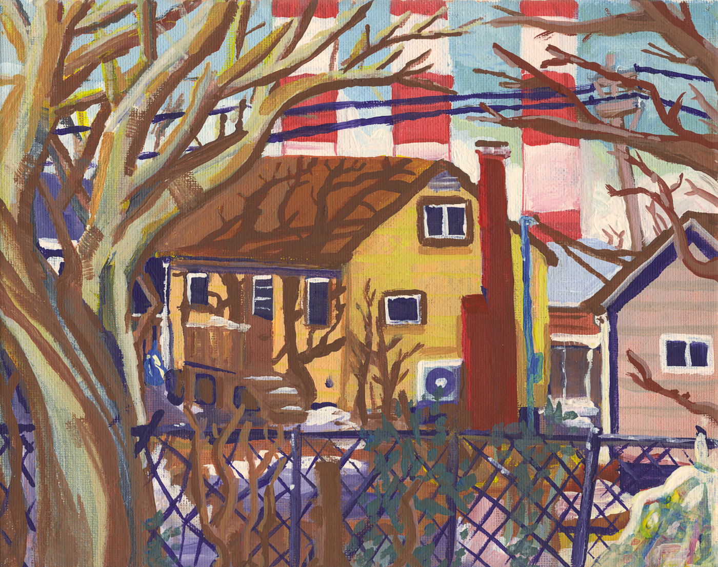 March Sun Original Painting