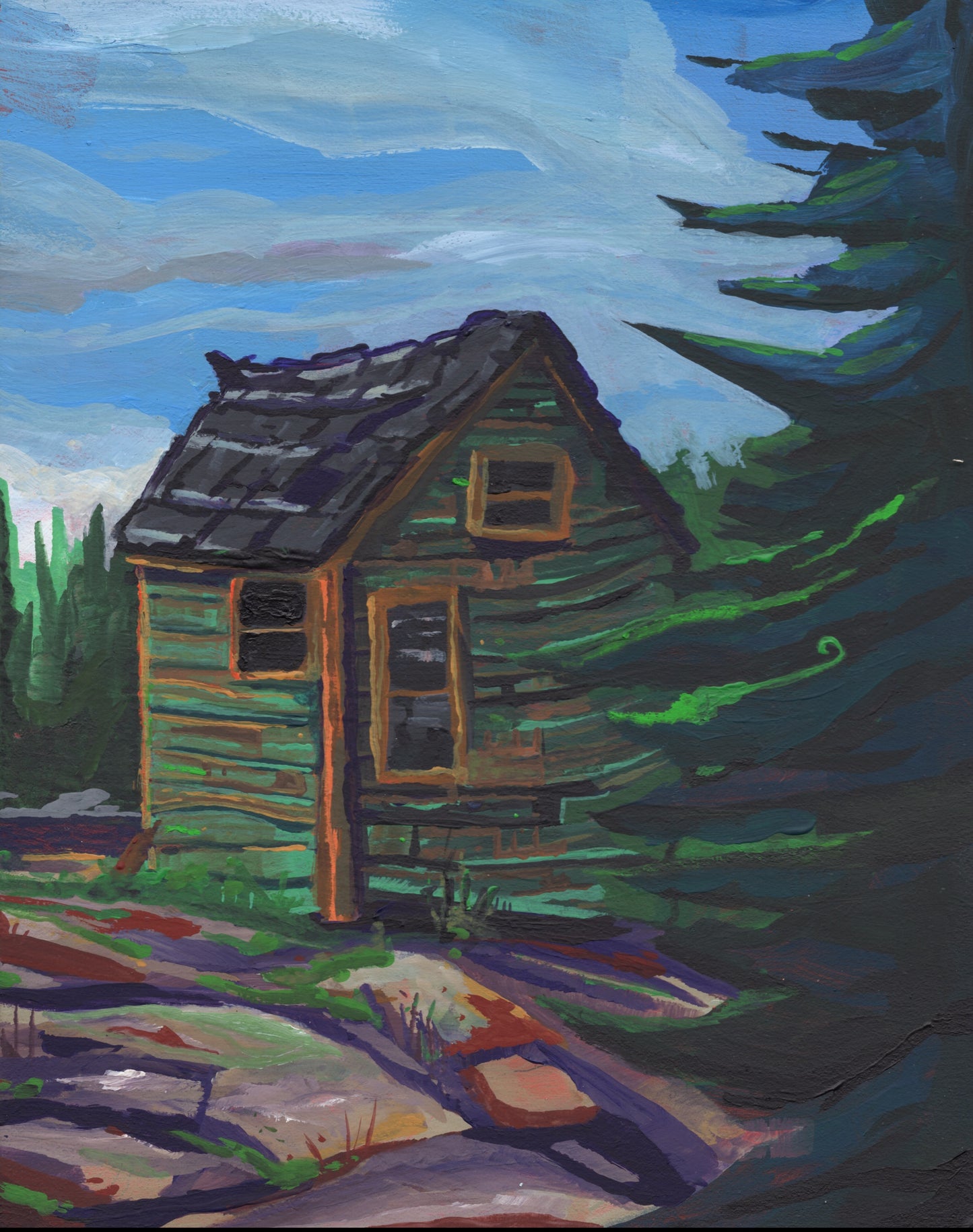 Granite House Print 8.5X11