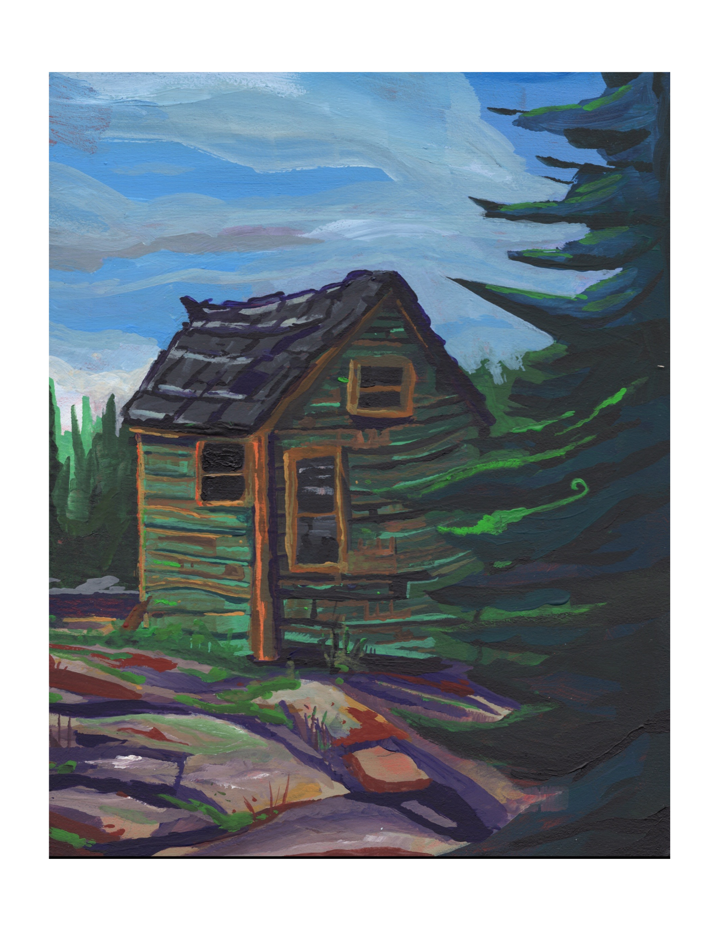 Granite House Print 8.5X11